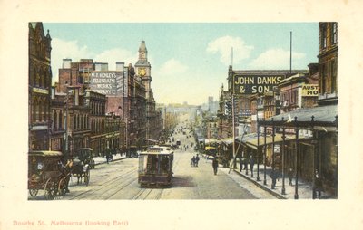 Bourke Street, Melbourne, Victoria, Australia da Photographer Australian
