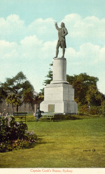Statua di Capitan Cook, Sydney da Photographer Australian