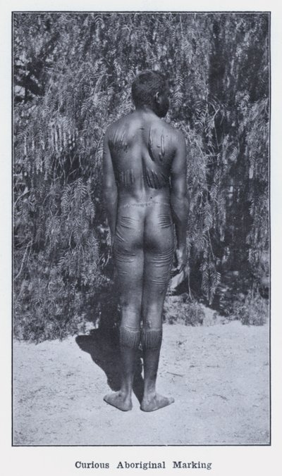 Curiosa marcatura aborigena da Photographer Australian
