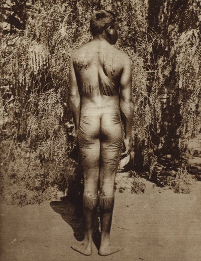 Decorazione corporea degli aborigeni australiani da Photographer Australian