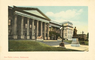 Biblioteca Pubblica di Melbourne, Victoria, Australia da Photographer Australian