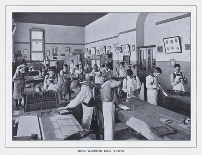 Classe di lavorazione del legno Sloyd, Victoria da Photographer Australian