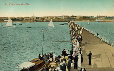 St Kilda dal molo, Melbourne, Victoria, Australia da Photographer Australian