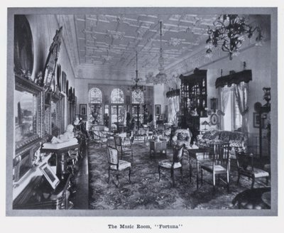 La sala della musica, "Fortuna" da Photographer Australian