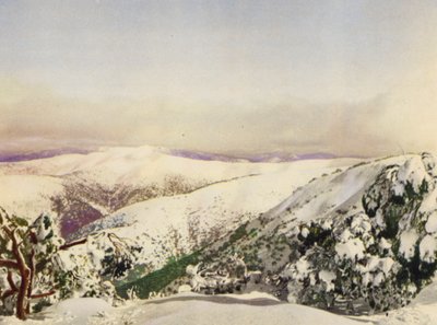Inverno nelle Alpi Vittoriane da Photographer Australian