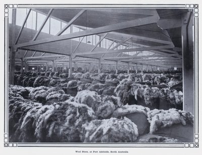 Magazzino di lana, a Port Adelaide, Australia Meridionale da Photographer Australian