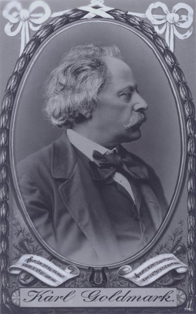 Karl Goldmark, compositore ungherese da Photographer Austrian