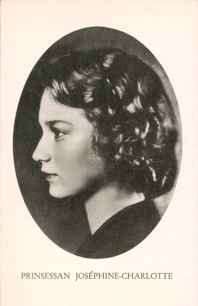 Principessa Josephine-Charlotte del Belgio (foto b/n) da Photographer Belgian