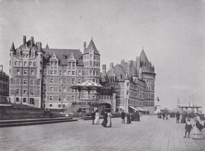 Chateau Frontenac e Dufferin Terrace da Photographer Canadian