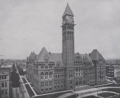 Municipio, Toronto (foto in b/n) da Photographer Canadian