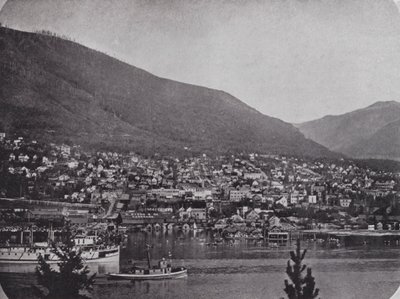 Nelson, dal fiume Kootenay da Photographer Canadian