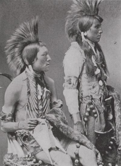 Due coraggiosi Blackfoot da Photographer Canadian
