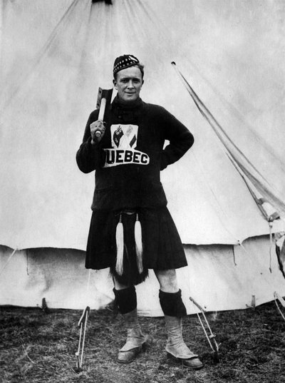 Soldato canadese con maglia del Quebec, Battaglia della Somme da Photographer French