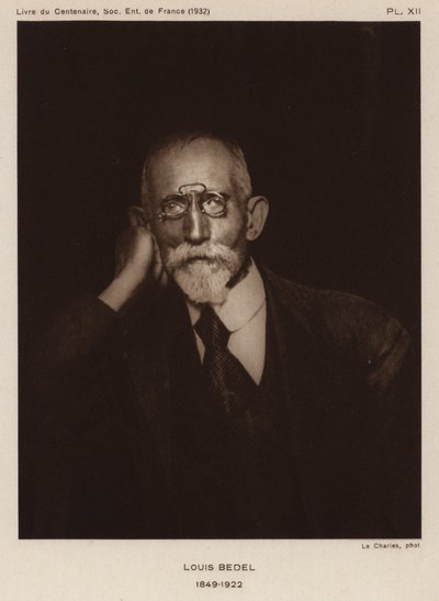 Ernest Marie Louis Bedel, entomologo francese da Photographer French