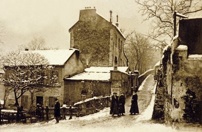 Le Lapin Agile, Montmartre, Parigi, c. 1900 da Photographer French
