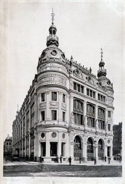 Grande magazzino Printemps a Parigi da Photographer French