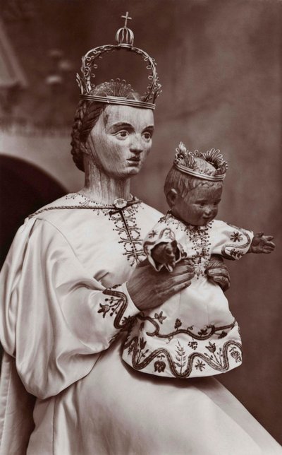 Vergine e Bambino, Padiglione Papale, Esposizione Universale di Parigi da Photographer French