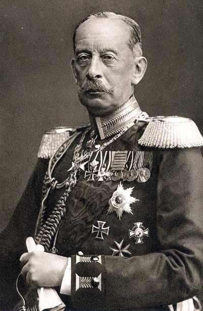 Alfred von Schlieffen (foto b/n) da Photographer German