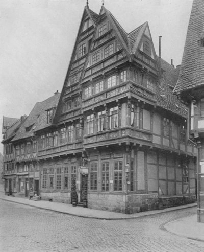 Casa tedesca antica in Der Osterstrasse da Photographer German