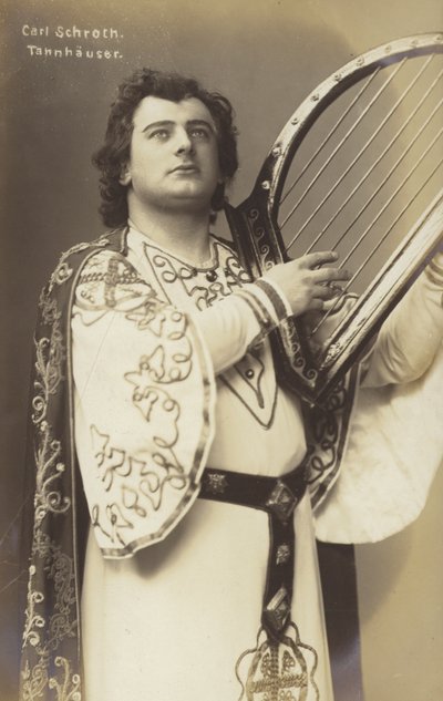 Carl Schroth, cantante d