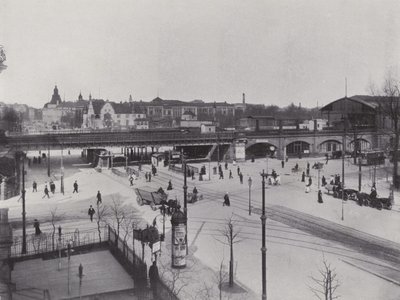 Charlottenburg, Strada Hardenberg, Stazione Giardino Zoologico da Photographer German