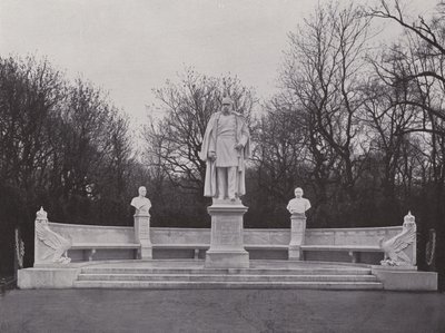 Monumento nella Sieges-Allee, Guglielmo il Grande da Photographer German