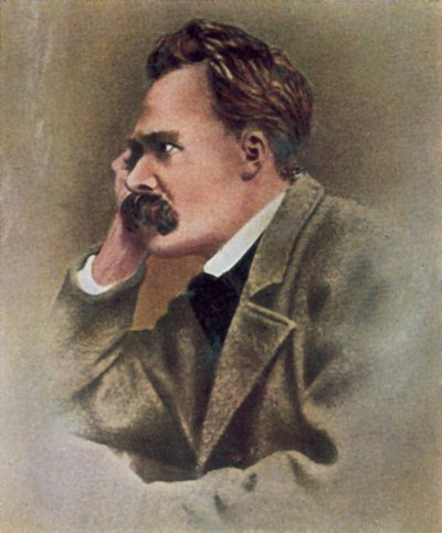 Friedrich Nietzsche, filosofo tedesco da Photographer German