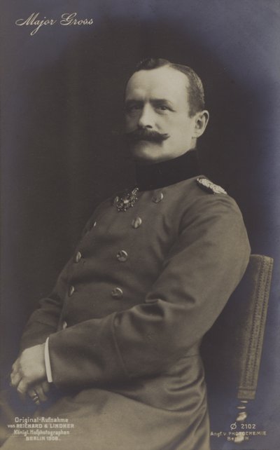 Hans Georg Friedrich Gross, aeronauta e costruttore di dirigibili tedesco da Photographer German