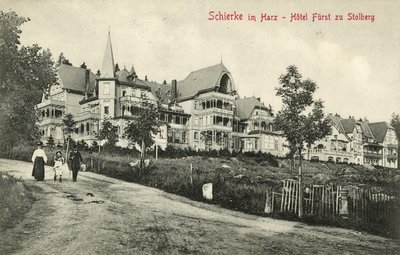 Hotel Furst zu Stolberg, Schierke, Monti Harz, Germania da Photographer German
