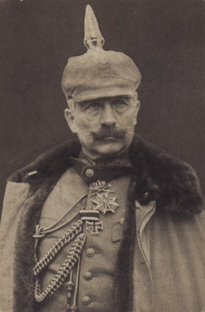 Kaiser Guglielmo II di Germania in uniforme militare da Photographer German