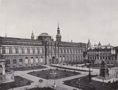 Galleria Reale di Dipinti, vista dallo Zwinger da Photographer German