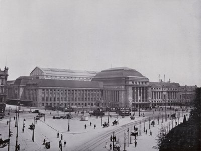 Lipsia: Hauptbahnhof (foto in bianco e nero) da Photographer German
