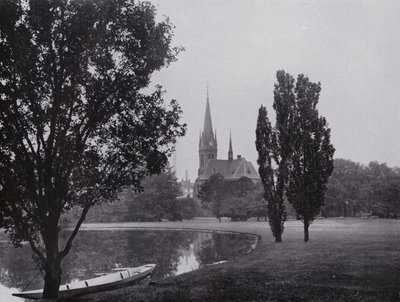 Lipsia: Johannapark con la Chiesa di Lutero da Photographer German