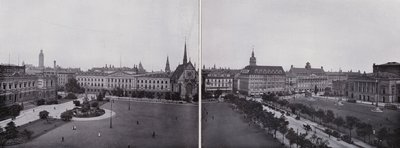 Lipsia: Panorama da Augustusplatz da Photographer German