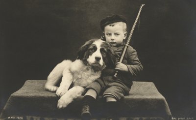 Bambino con cane da Photographer German