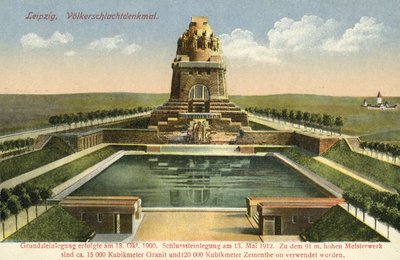 Monumento alla Battaglia delle Nazioni, Lipsia da Photographer German