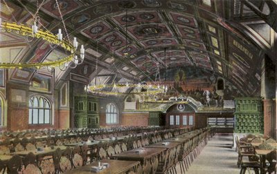 Monaco: Hofbräuhaus reale, sala delle feste da Photographer German