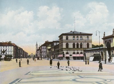 Monaco: Odeonsplatz e Ludwigstrasse da Photographer German