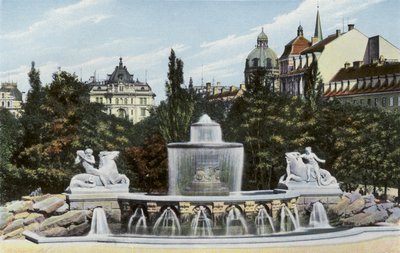 Monaco: Wittelsbacher-Brunnen da Photographer German