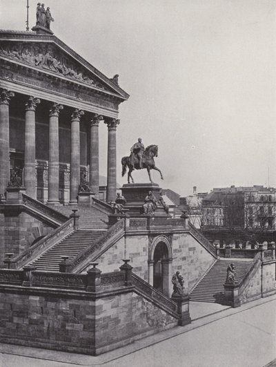 Galleria Nazionale e Monumento a Federico Guglielmo IV da Photographer German