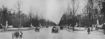 Panorama della Sieges-Allee da Photographer German