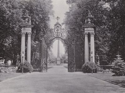 Potsdam, ingresso al parco di Sanssouci da Photographer German