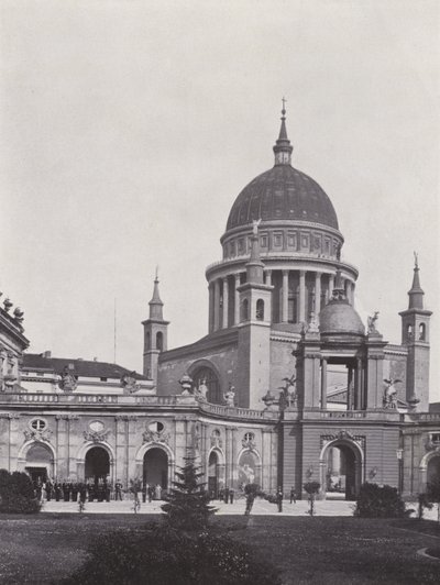 Potsdam, Castello della Città, Portale della Fortuna e Chiesa di San Nicola da Photographer German