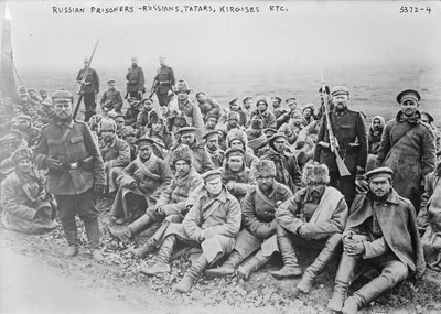 Prigionieri russi: russi, tartari e kirghisi da Photographer German