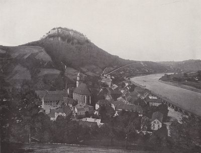 Città e Fortezza di Königstein da Photographer German