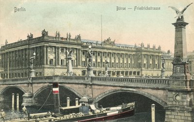 Borsa, Friedrichstrasse, Berlino da Photographer German