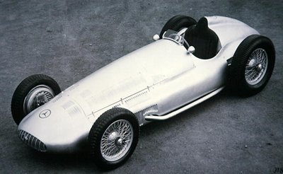 Il modello da Gran Premio Mercedes Benz da 3 litri da Photographer German