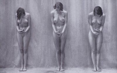Il corpo bello, cultura fisica per donne (foto in bianco e nero) da Photographer German