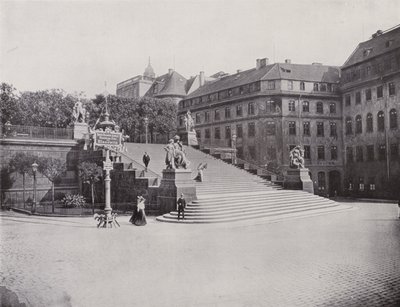 Scala della terrazza di Brühl da Photographer German