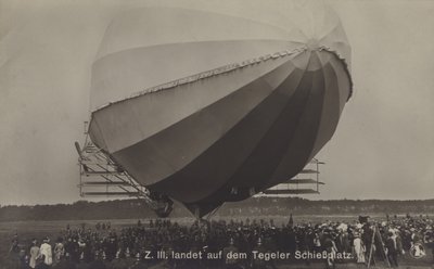 Zeppelin LZ III dopo l